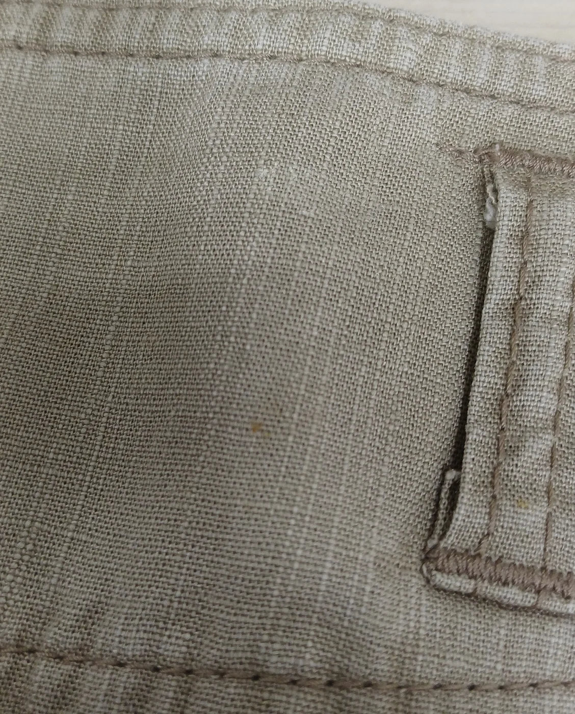 GR DESIGN beige linnebyxor