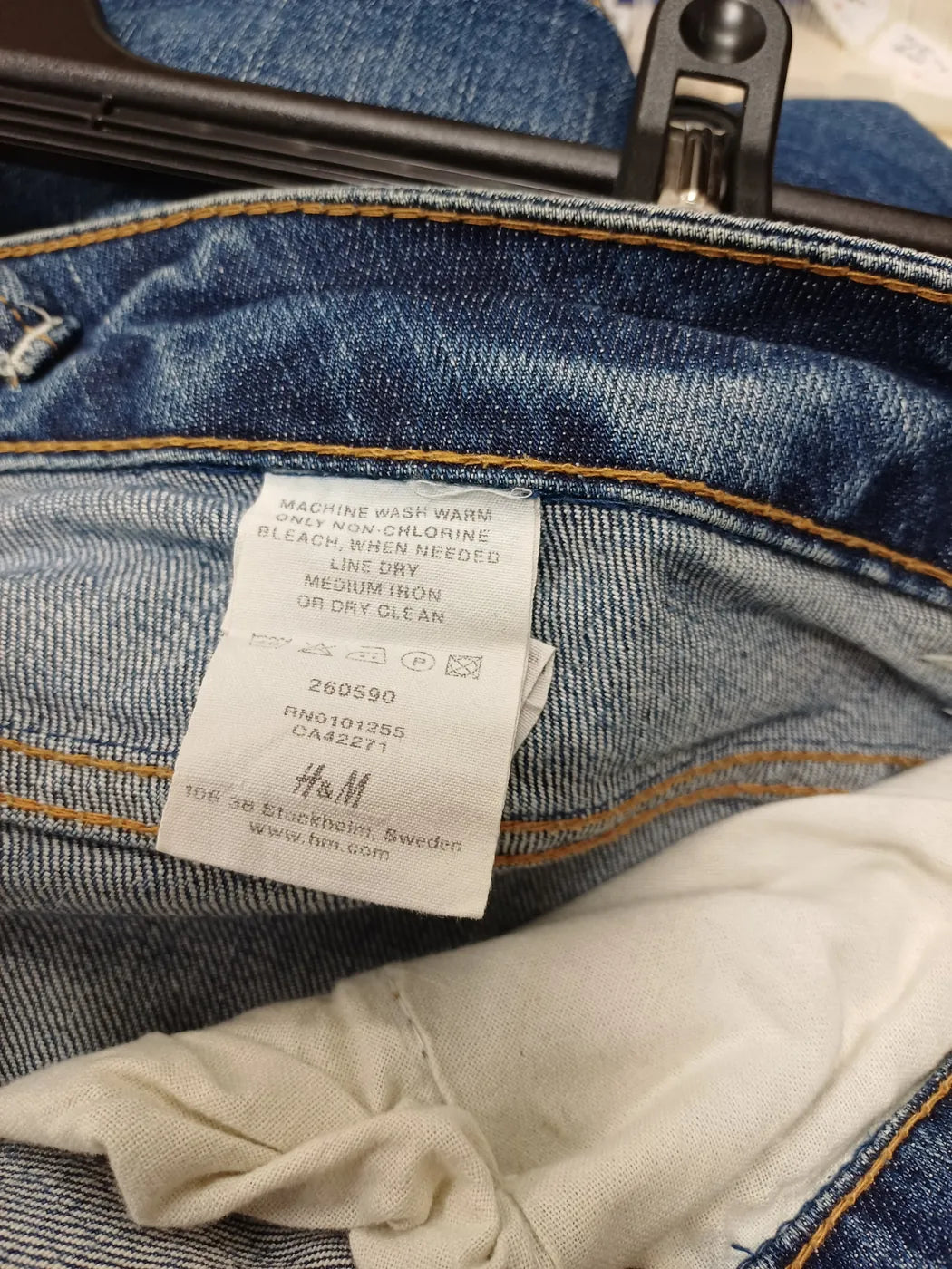 H&M L.O.G.G. jeanskjol