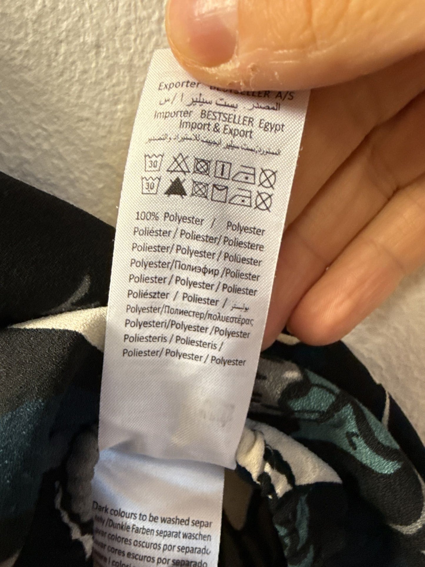 Vero Moda mönstrad ärmlös topp