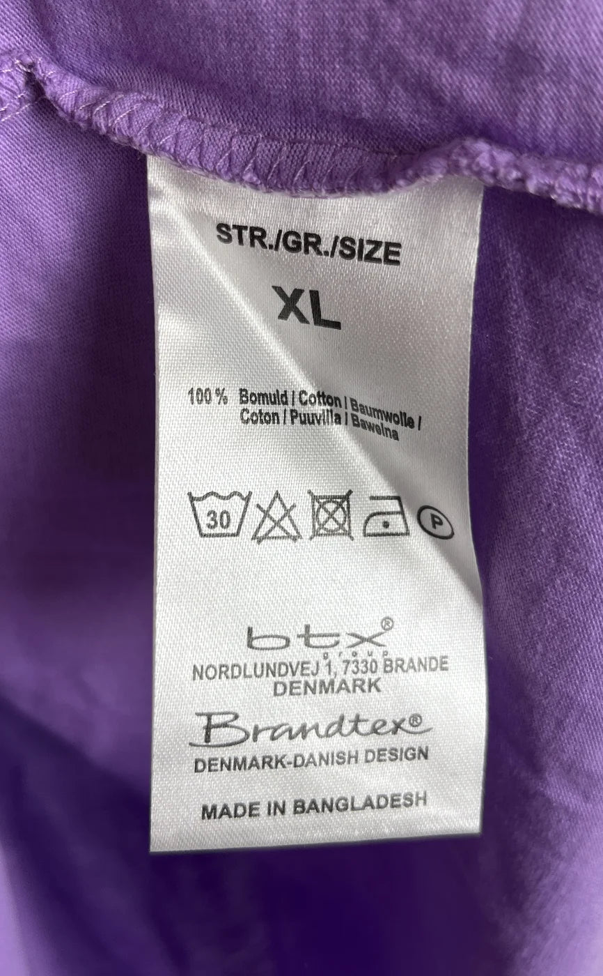 Brandtex lila ärmlös topp