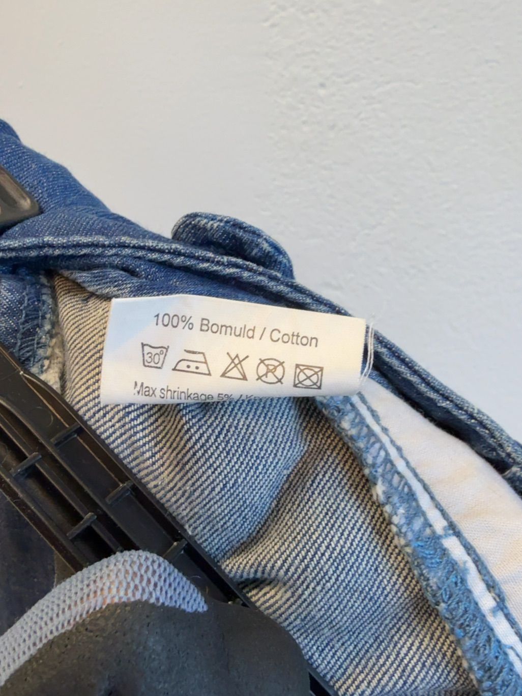VILA FRANK JEANS damjeans i blå denim