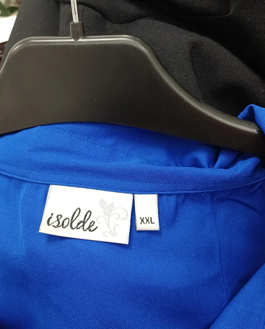 Isolde blå loose fit-klänning