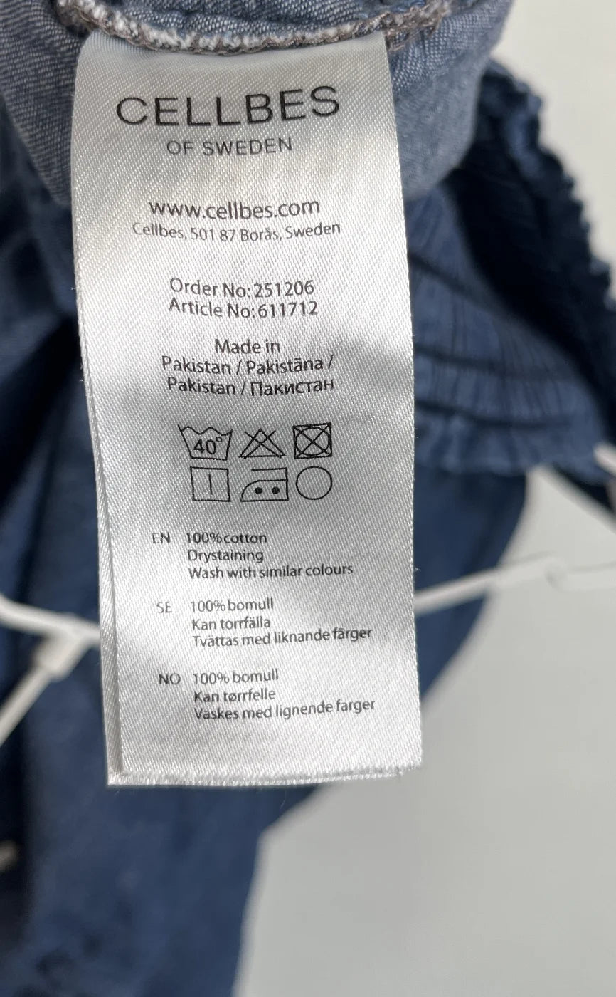 Cellbes mörkblå denimshorts