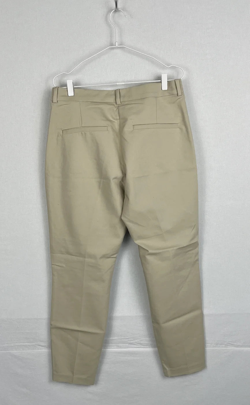 H&M beige raka byxor
