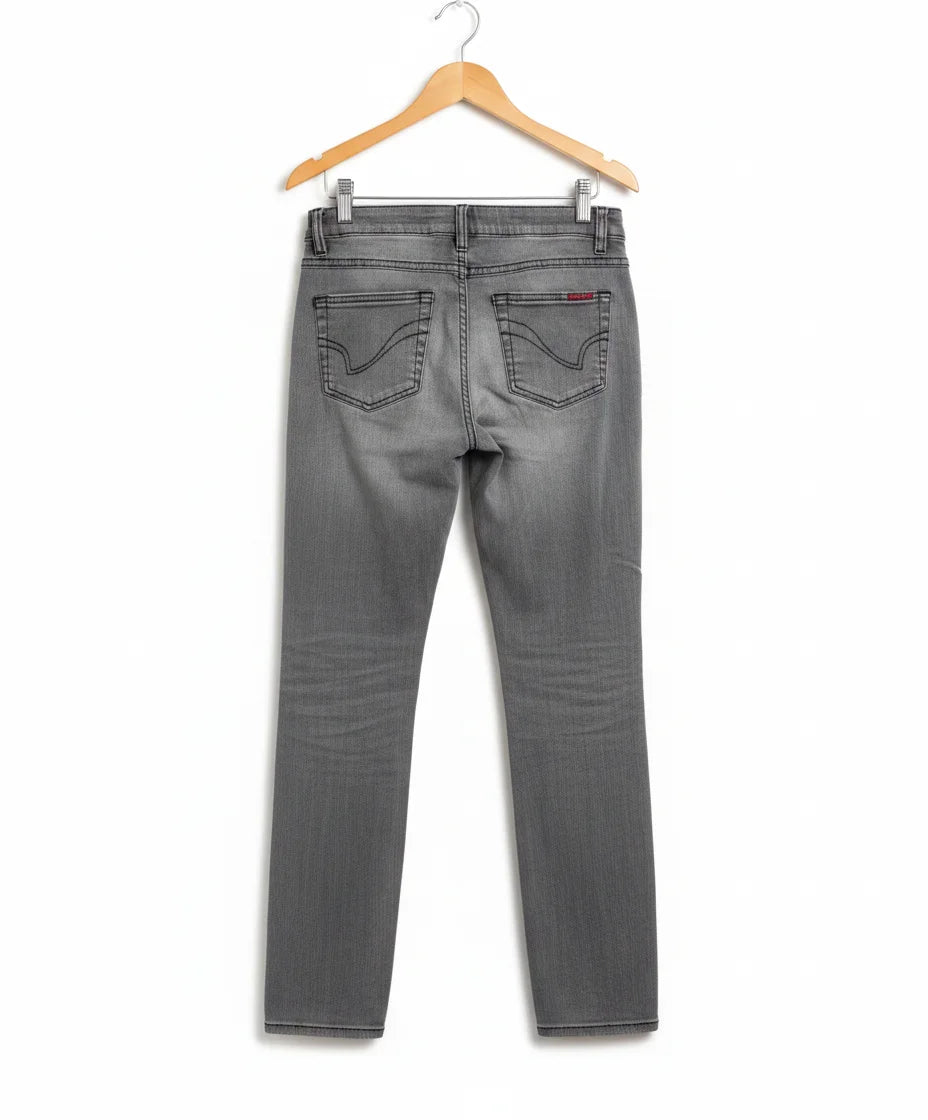 s.Oliver grå tvättade jeans för herr