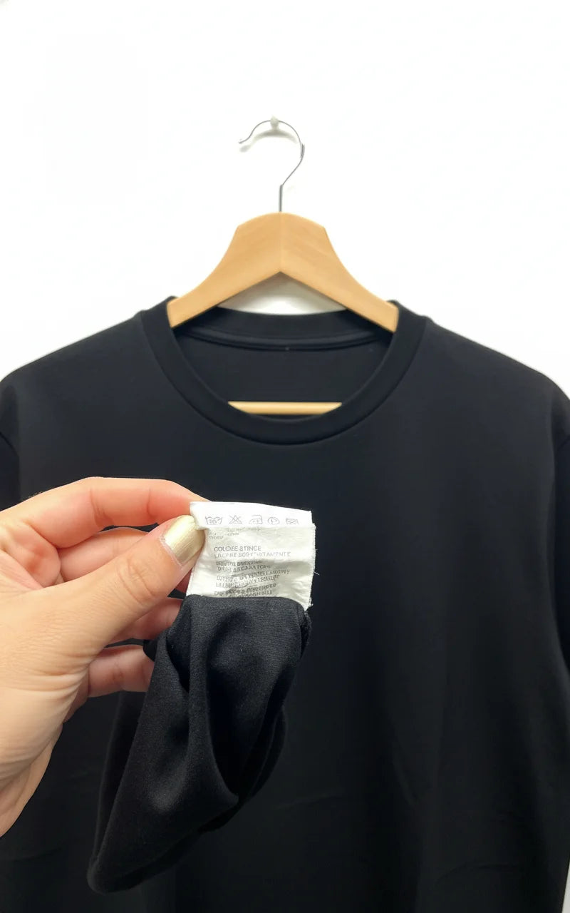 Hermès svart t-shirt med tryck
