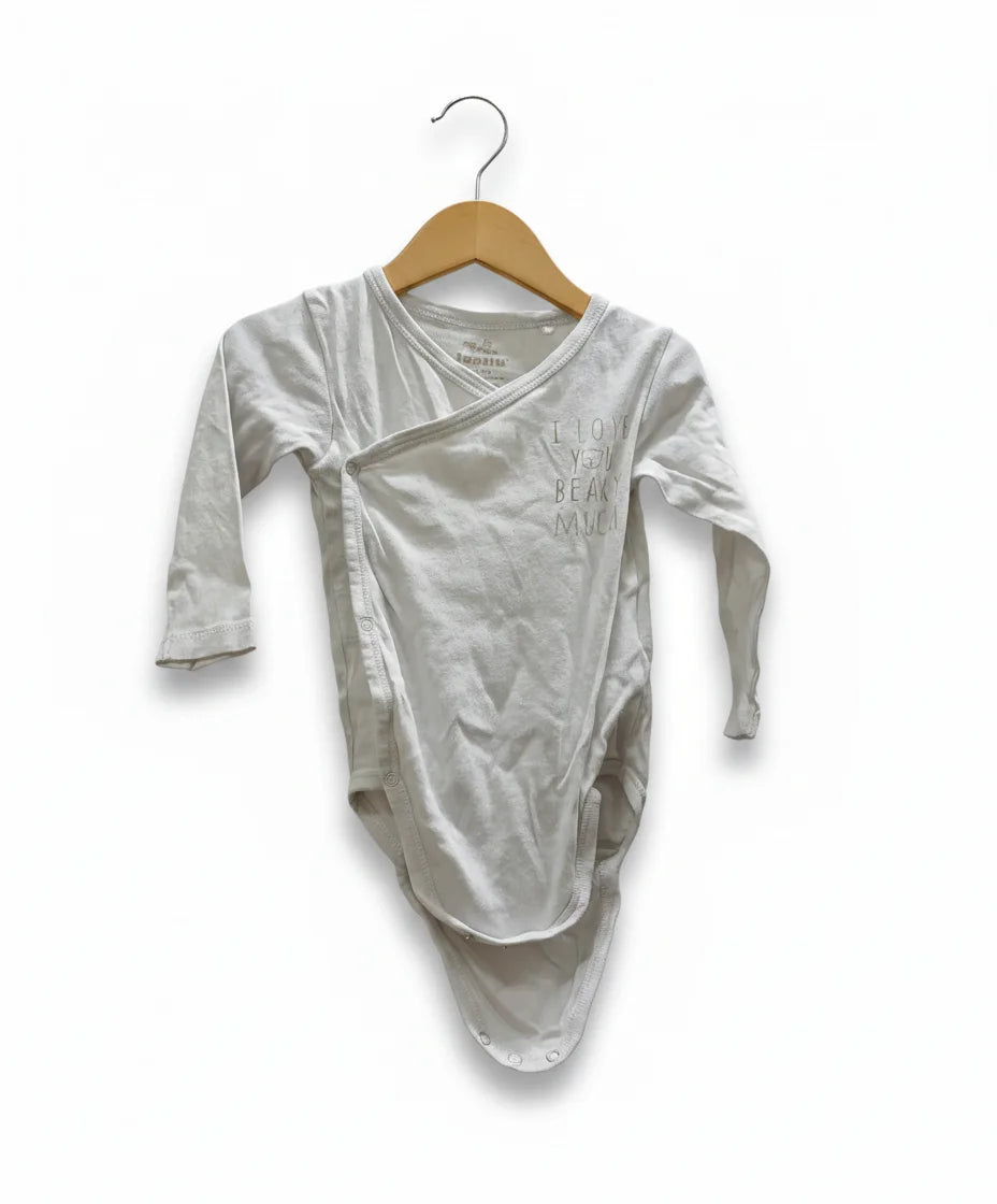 Lupilu baby body med långa ärmar