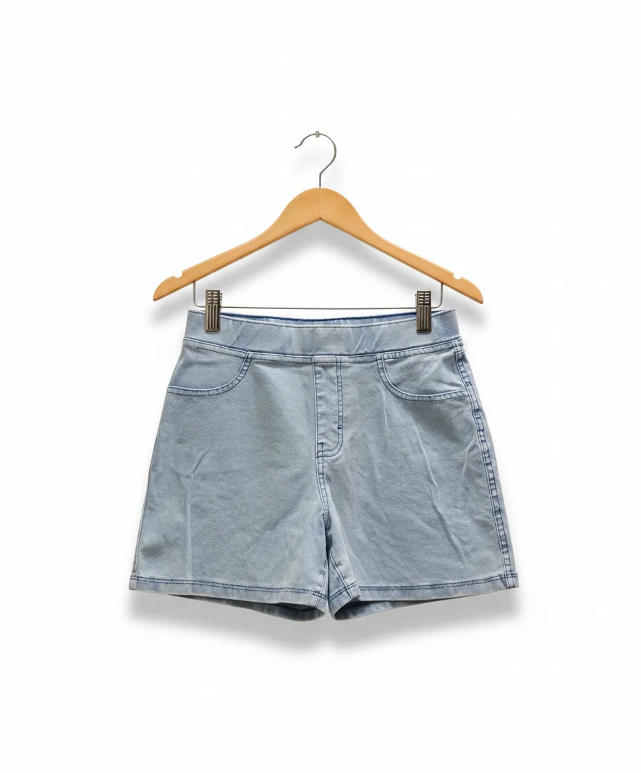 H&M ljusblå jeansshorts
