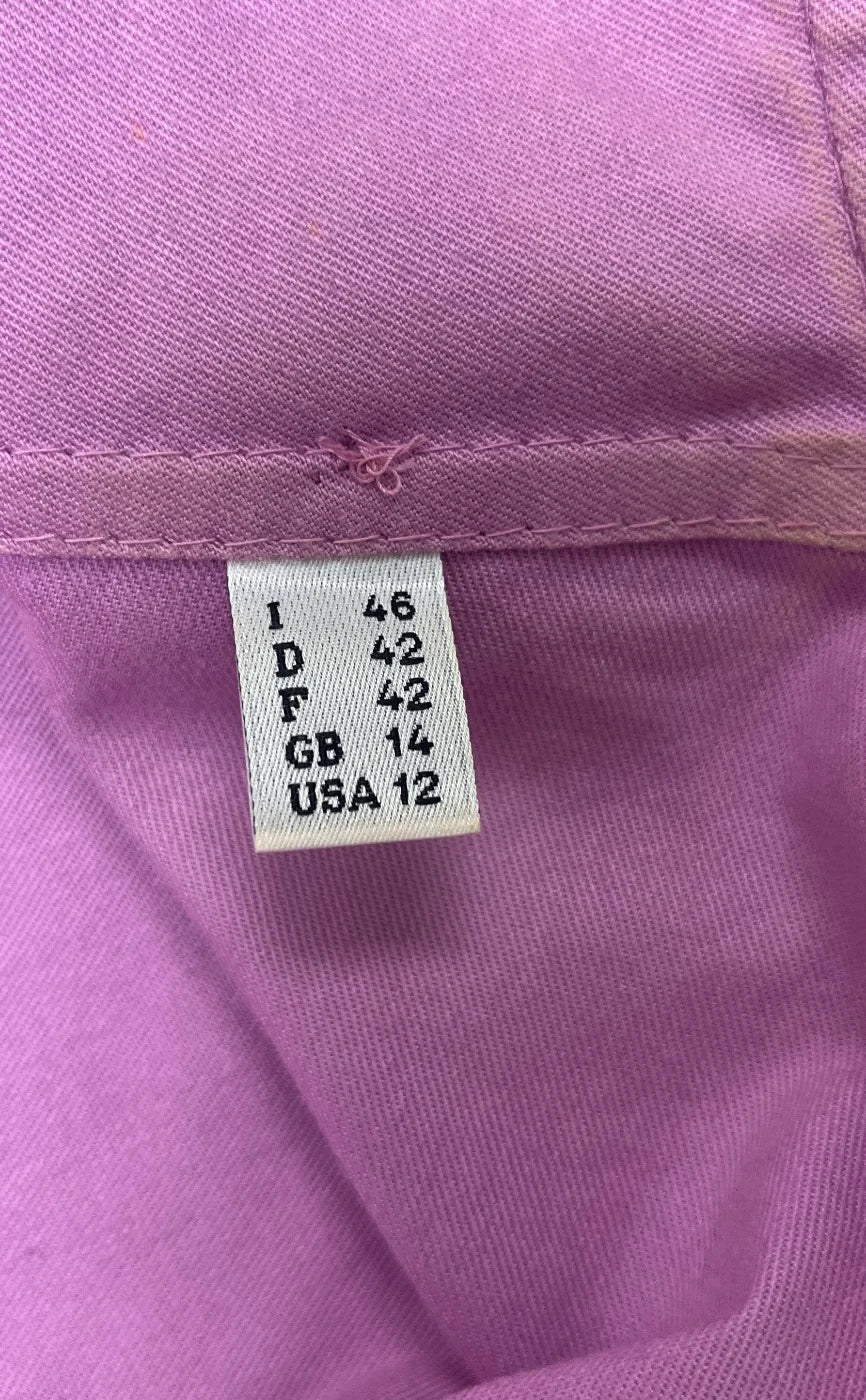 Moschino Cheapandchic rosa jacka med bälte
