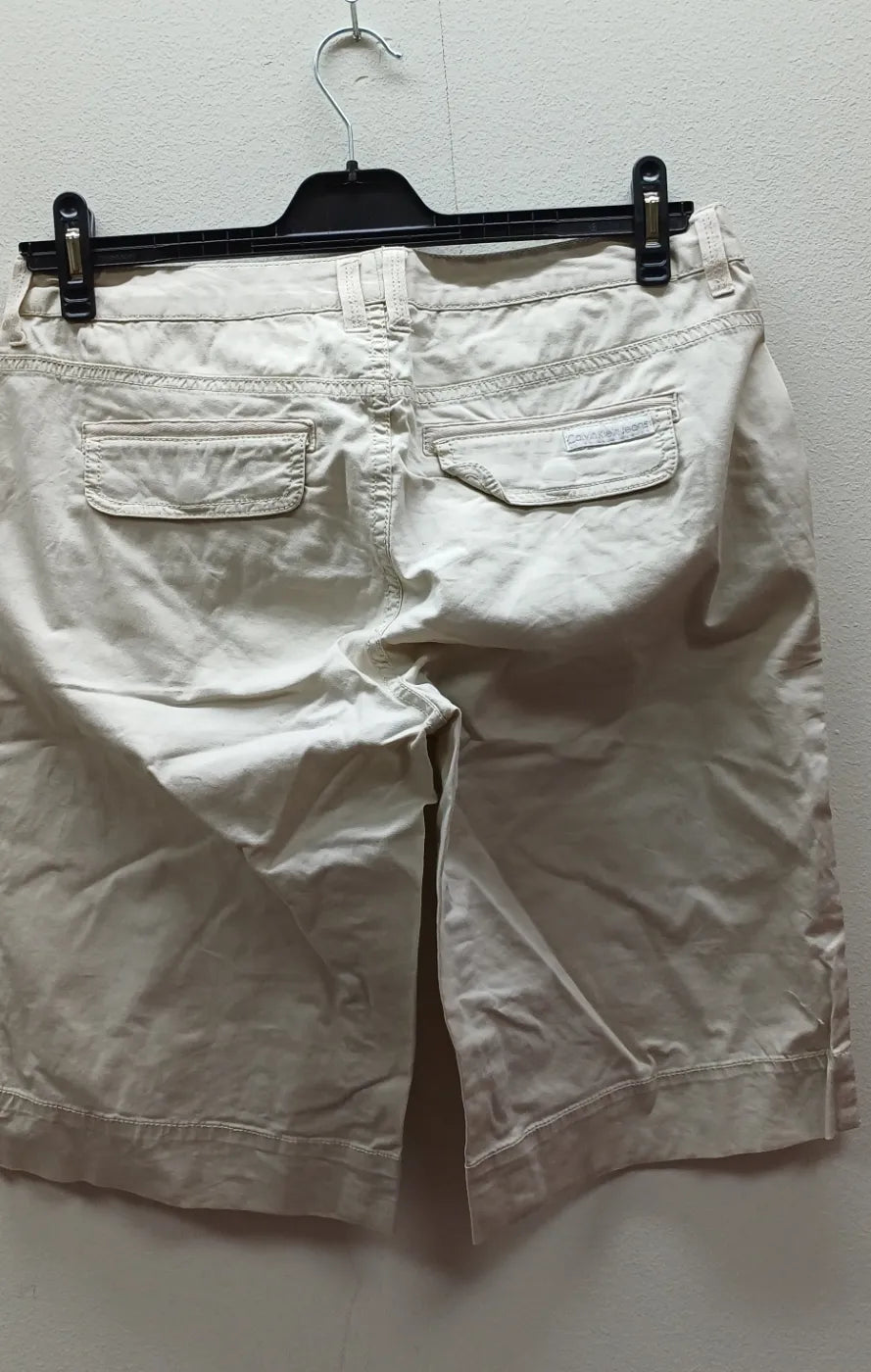 Calvin Klein Jeans beige casual shorts