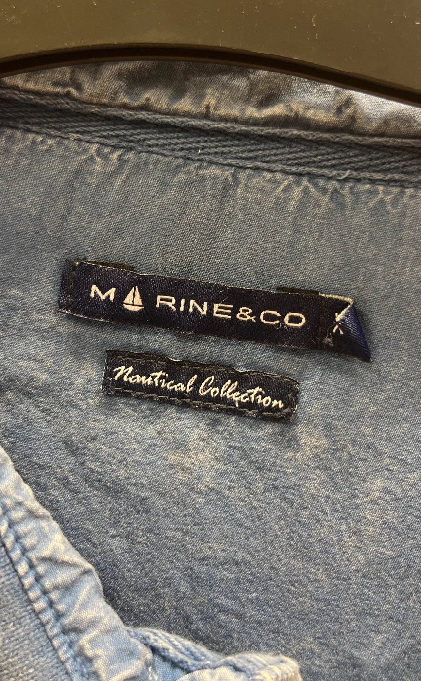 Marine&Co Nautical långärmad piké