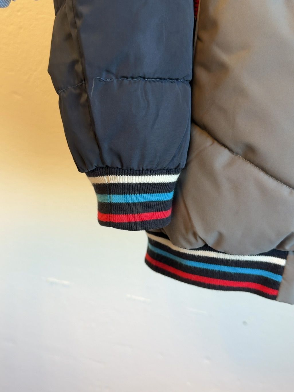 KANZ vadderad jacka med huva för pojkar