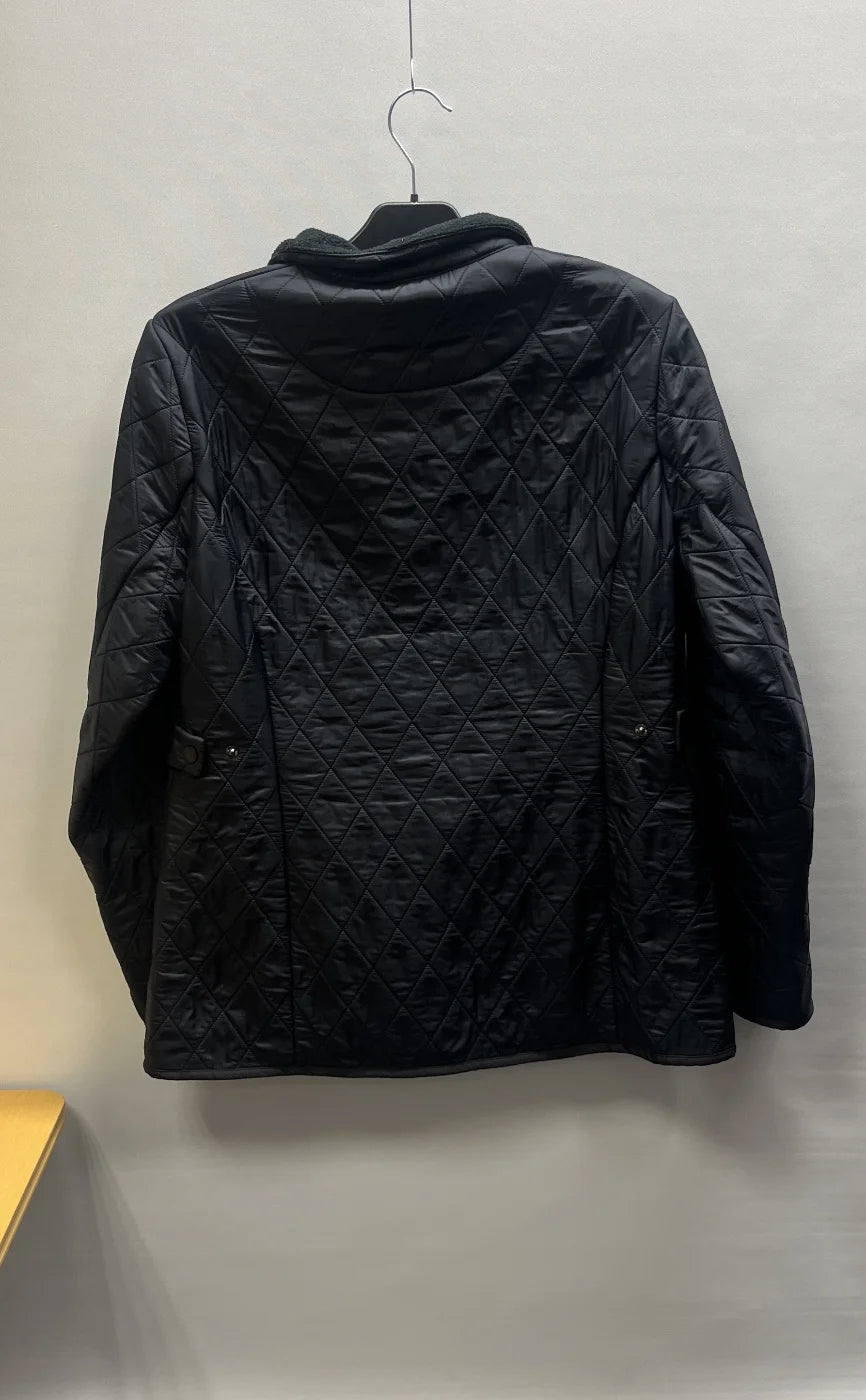 Barbour quiltad svart jacka