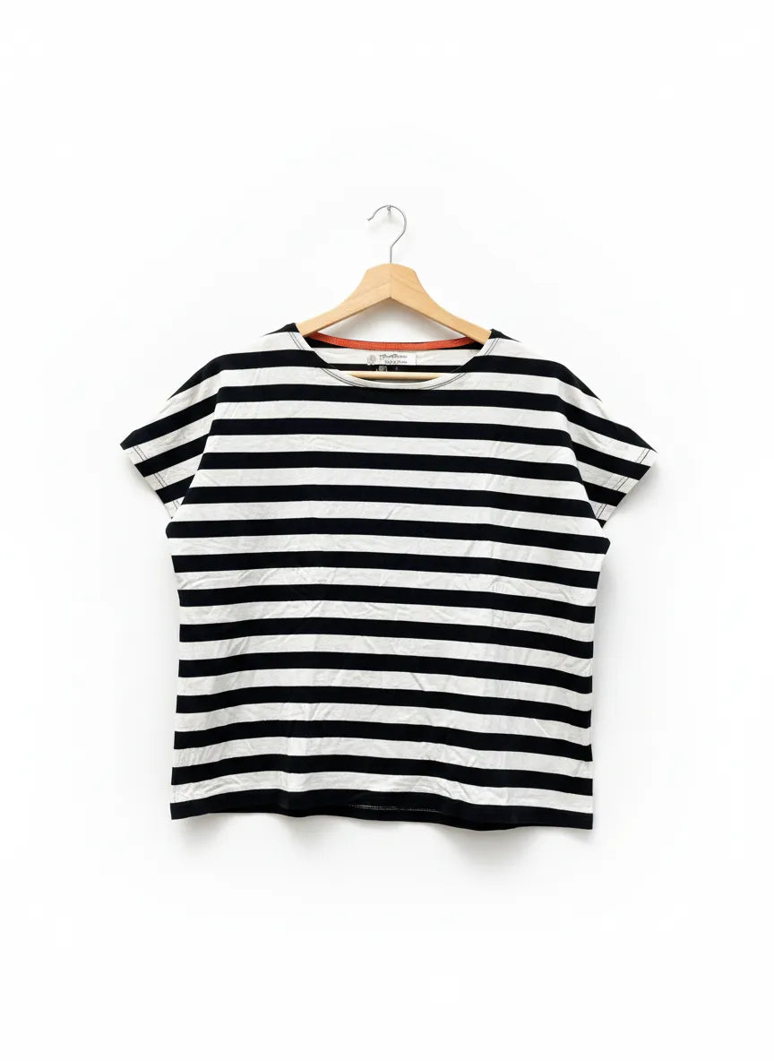 Gudrun Sjödén randig bomulls-t-shirt