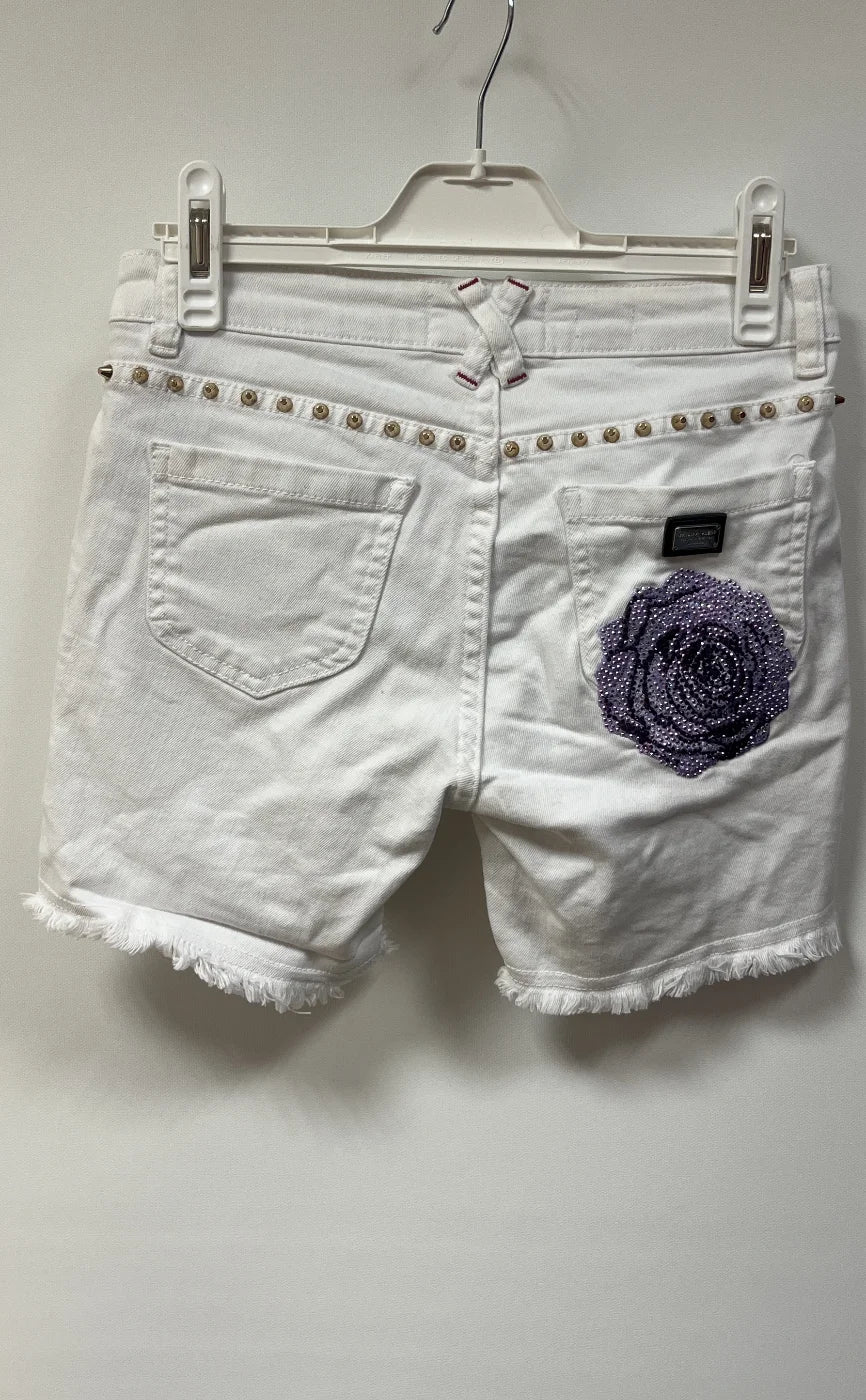 Philipp Plein vita denimshorts