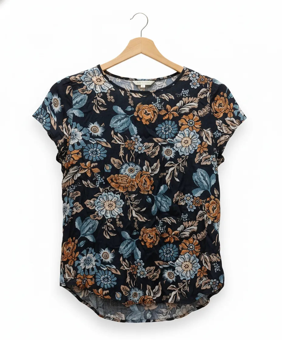 H&M blommig blus