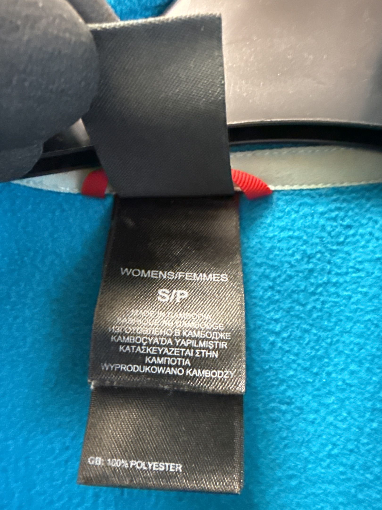 The North Face damfleece i teal