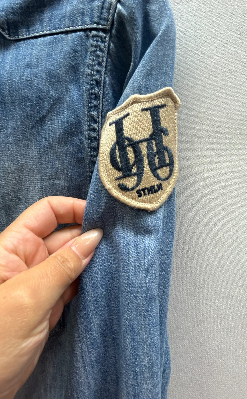 Hunkydory denimskjorta med knappar
