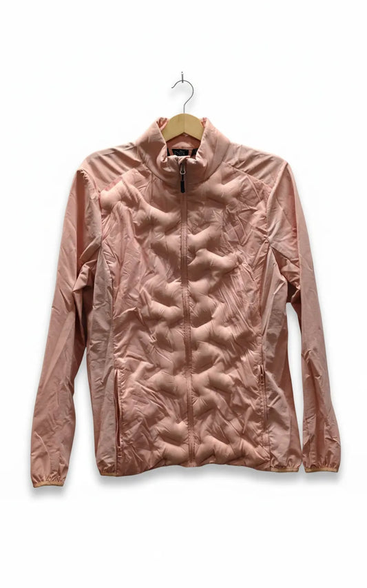 New Apparel lättvikts quiltad jacka rosa