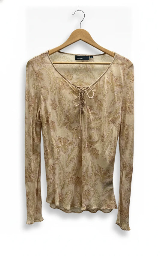 KappAhl paisley knytblus