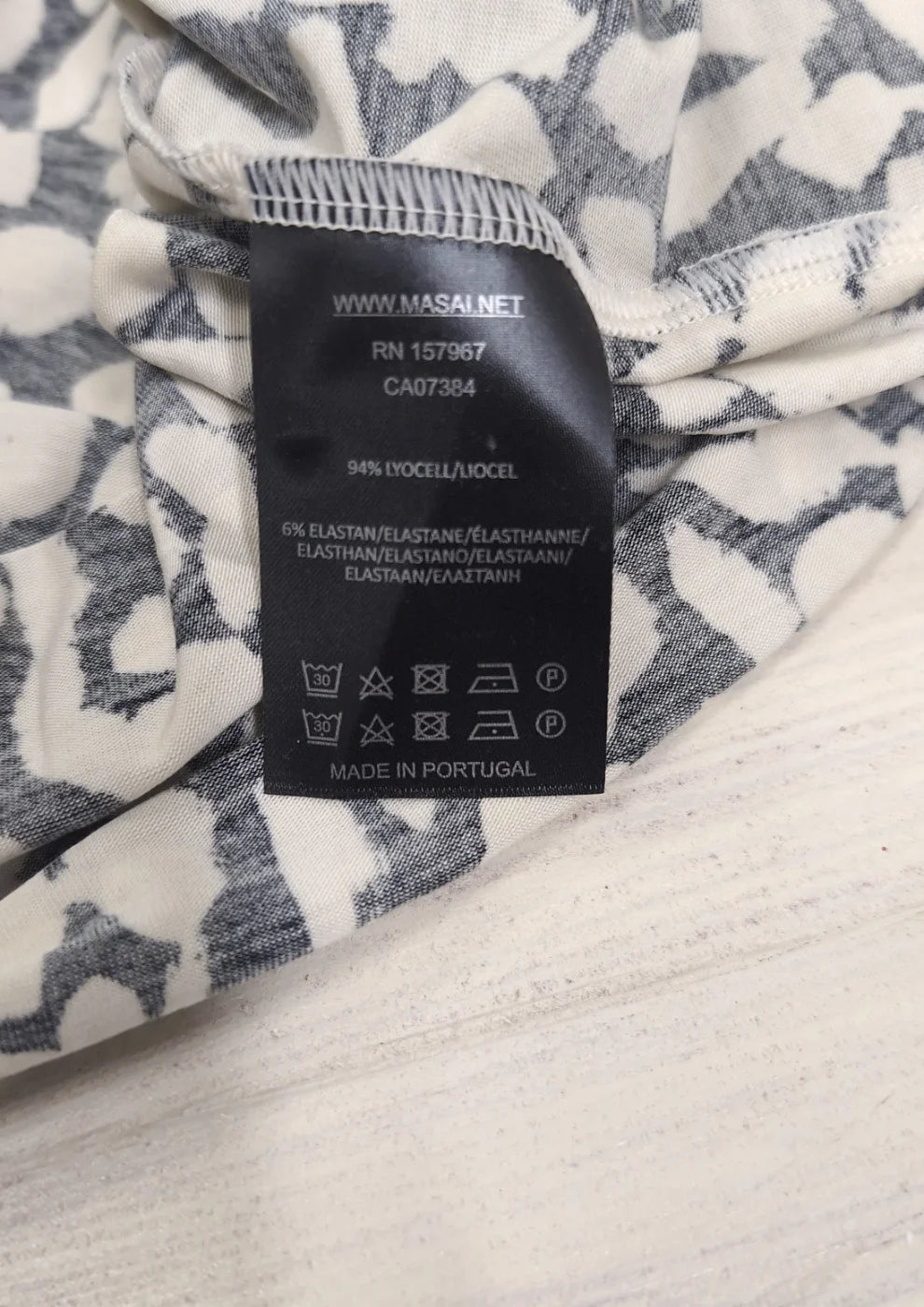 Mönstrad klänning från Masai Copenhagen