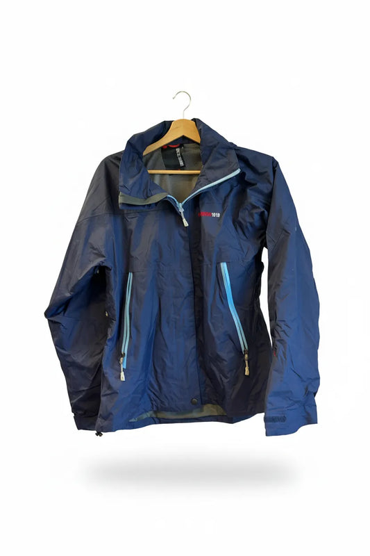 Didriksons unisex marinblå vindjacka