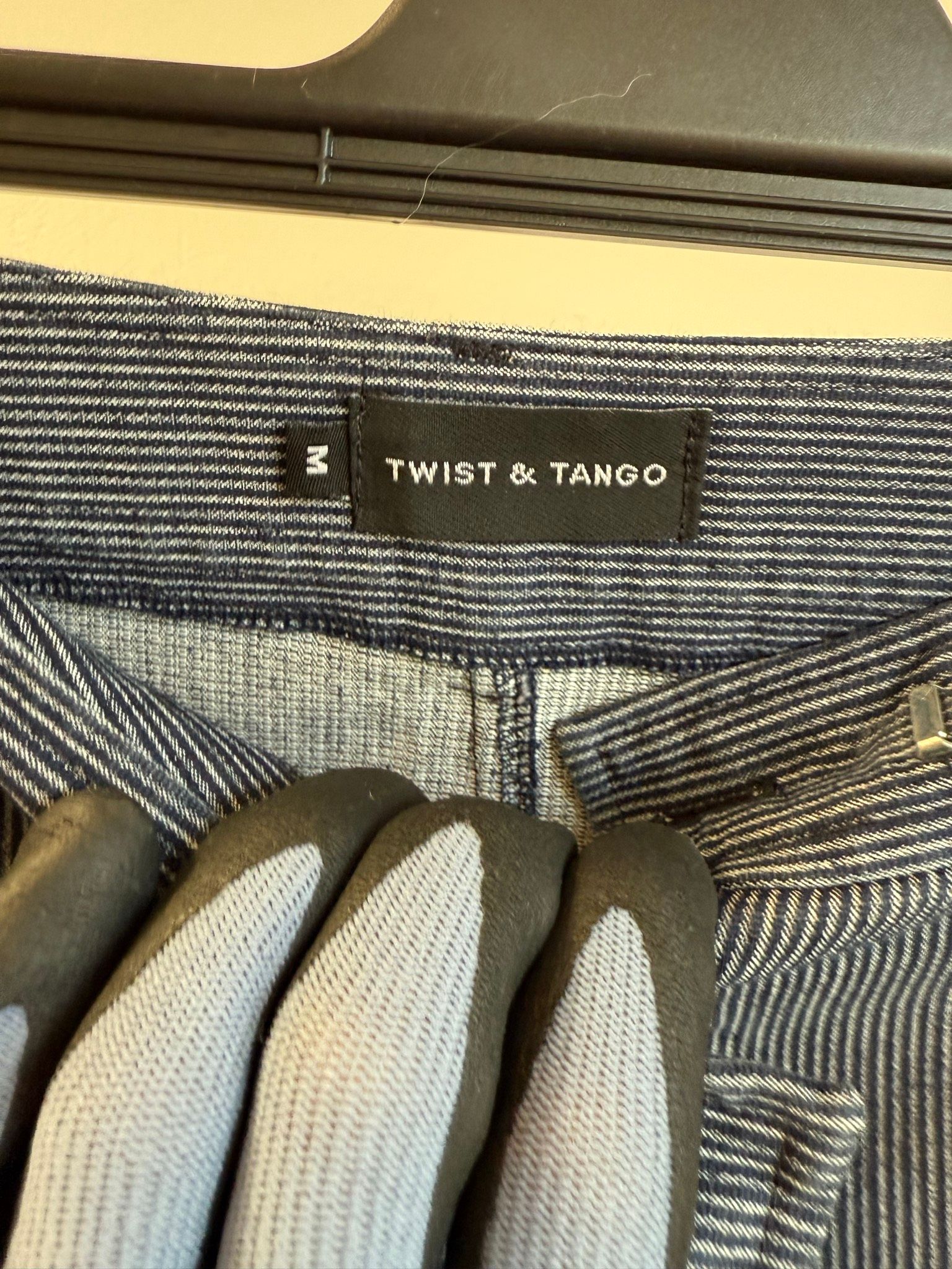 Twist & Tango randig midikjol