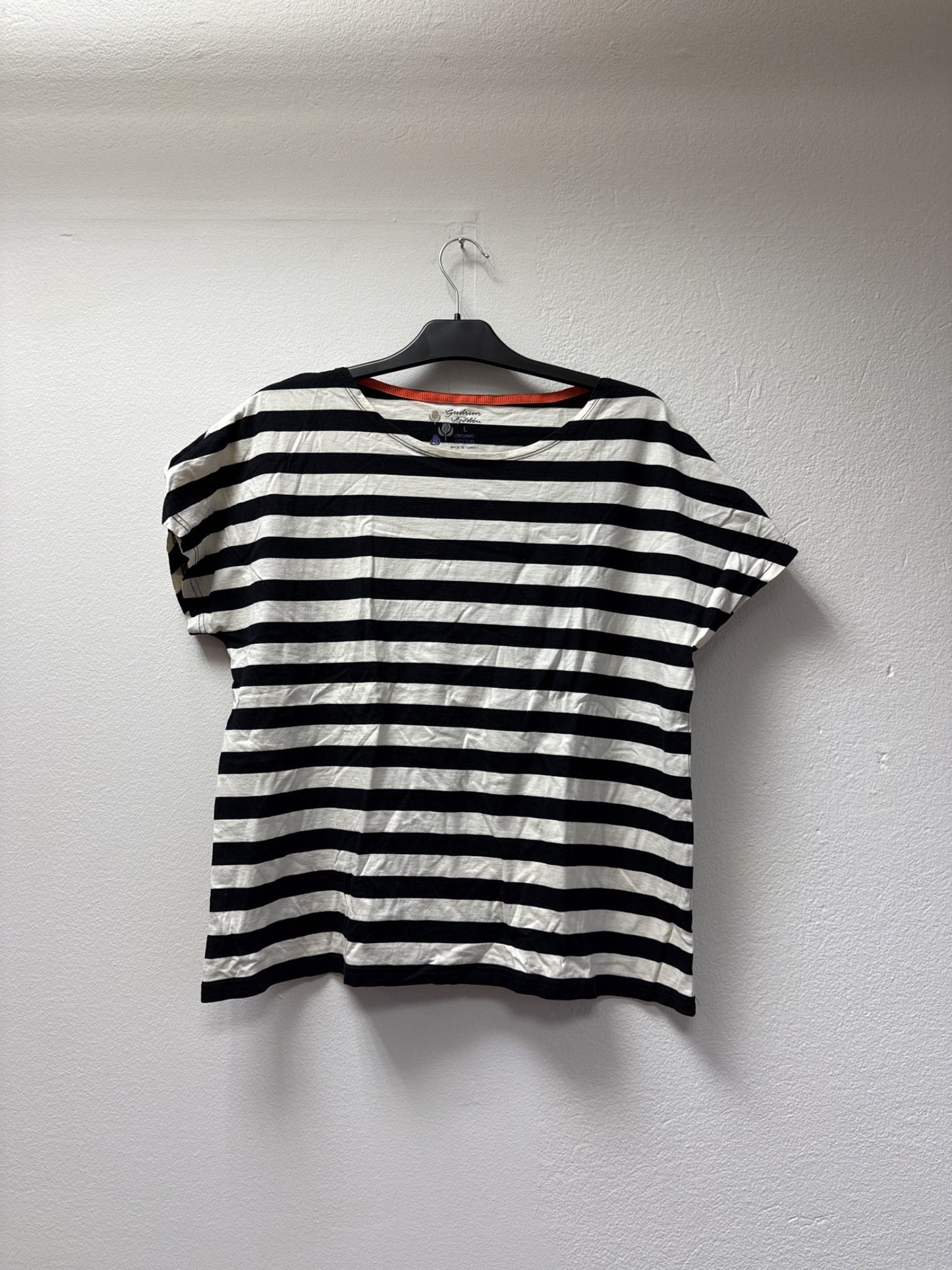 Gudrun Sjödén randig bomulls-t-shirt