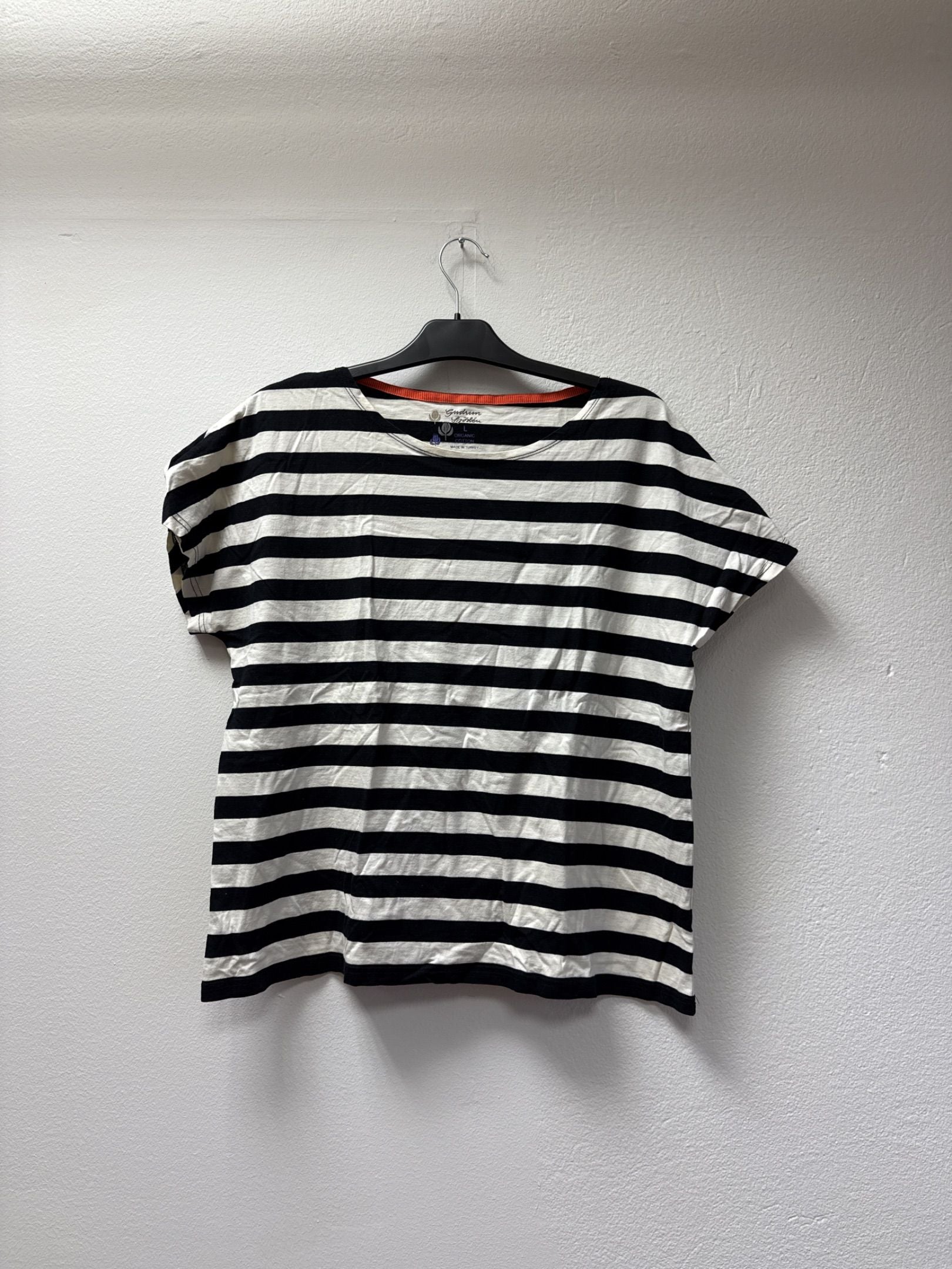 Gudrun Sjödén randig bomulls-t-shirt