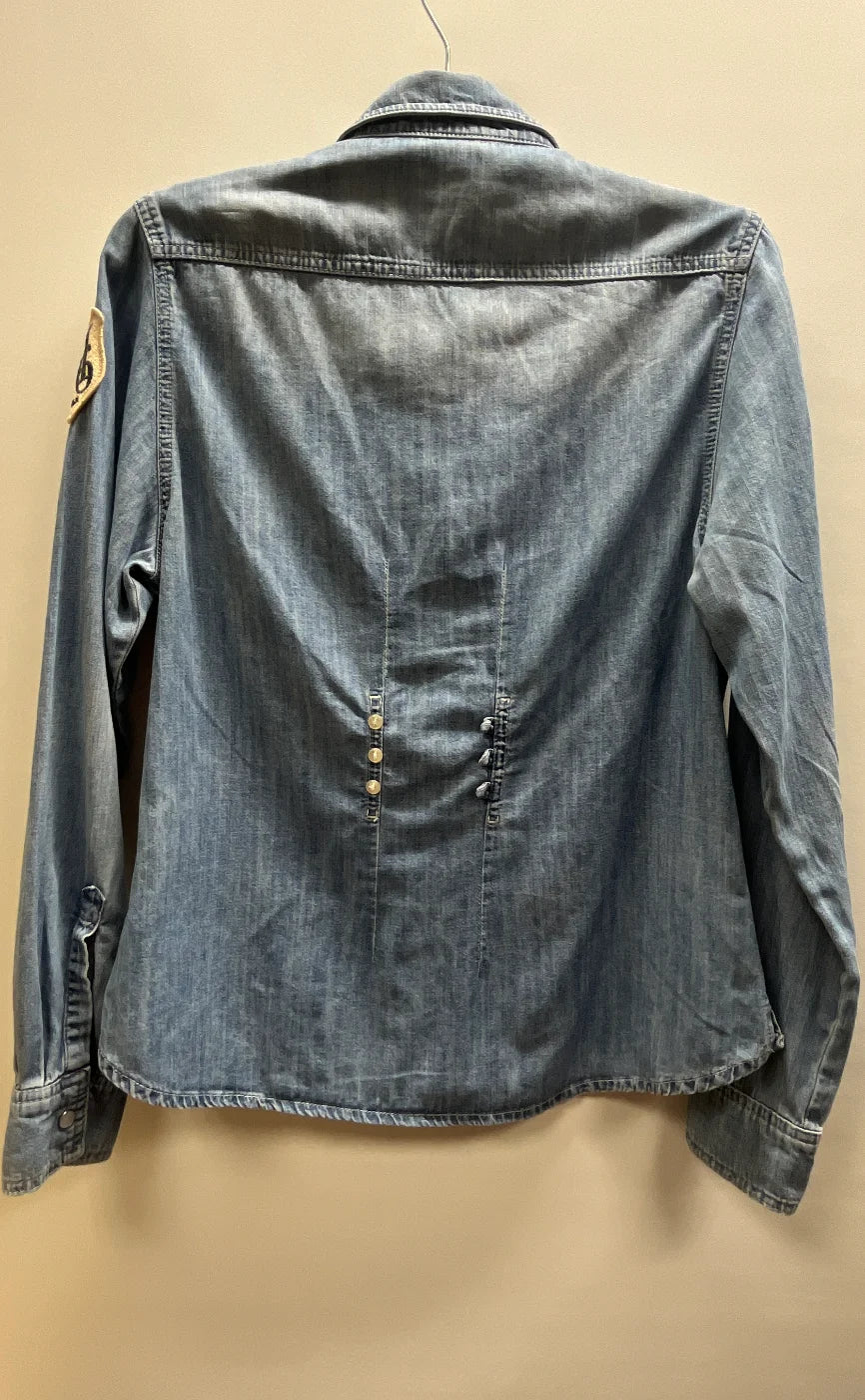 Hunkydory denimskjorta med knappar