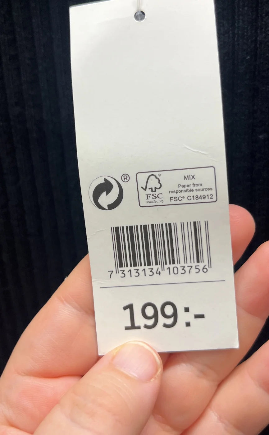 Mywear Woman ribbad midikjol