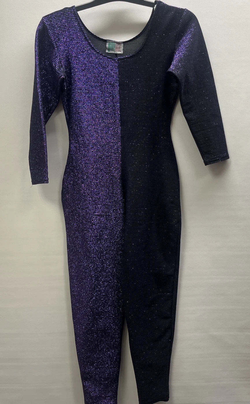 Body Talk glittrig färgblock bodysuit