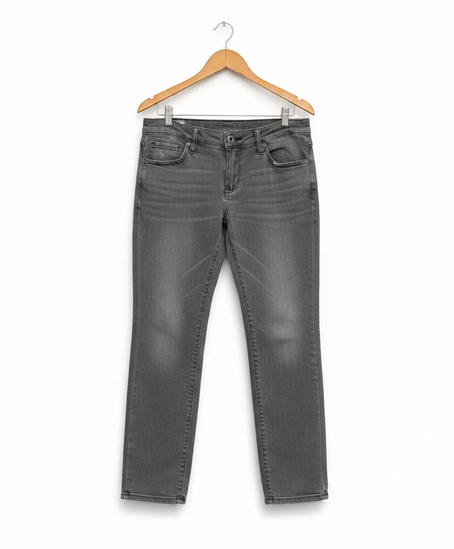 s.Oliver grå tvättade jeans för herr