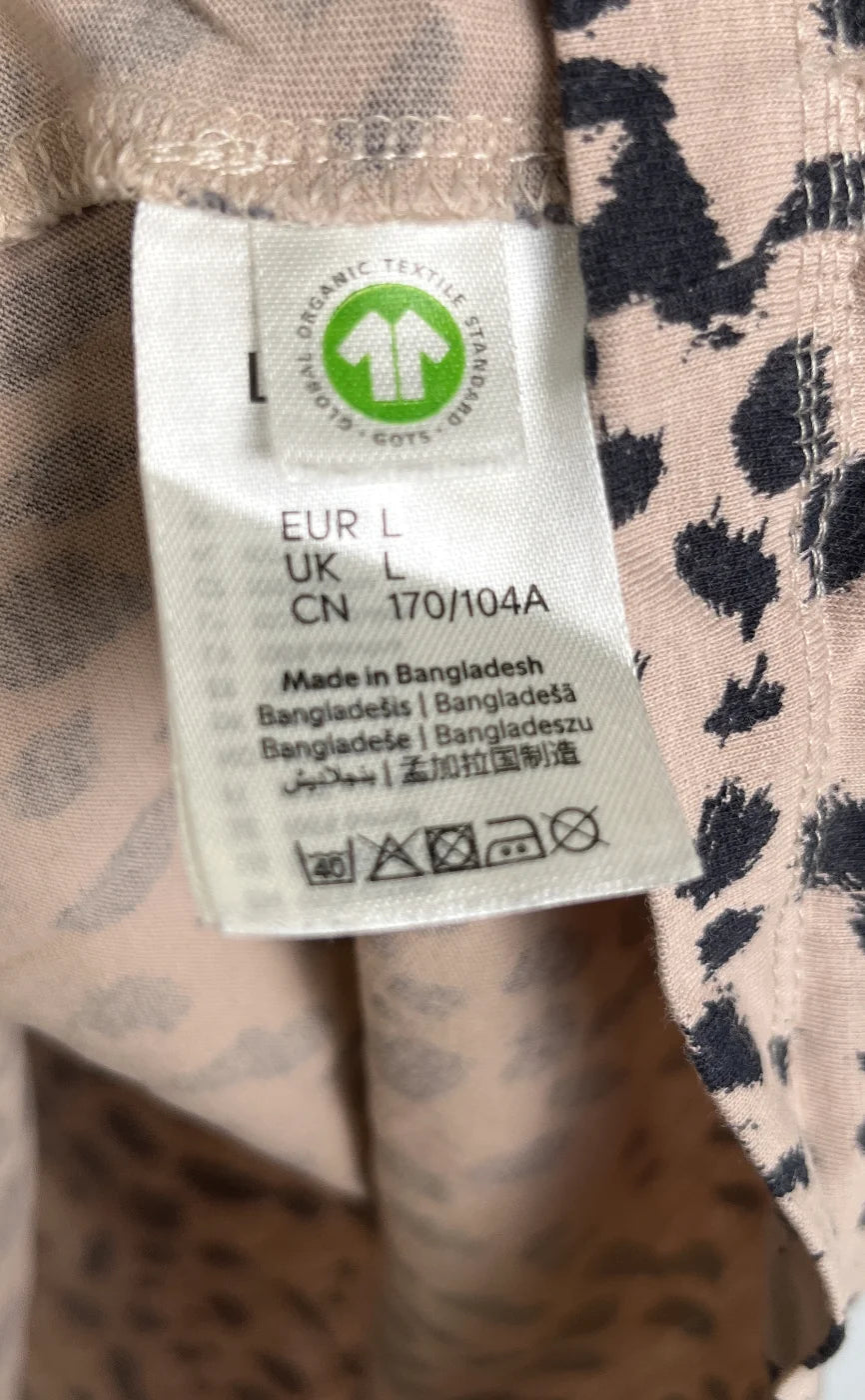 Lindex djurmönstrad t-shirt med kort ärm