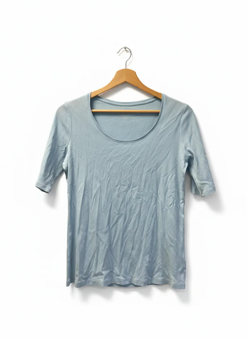 M&S ljusblå t-shirt med kort ärm