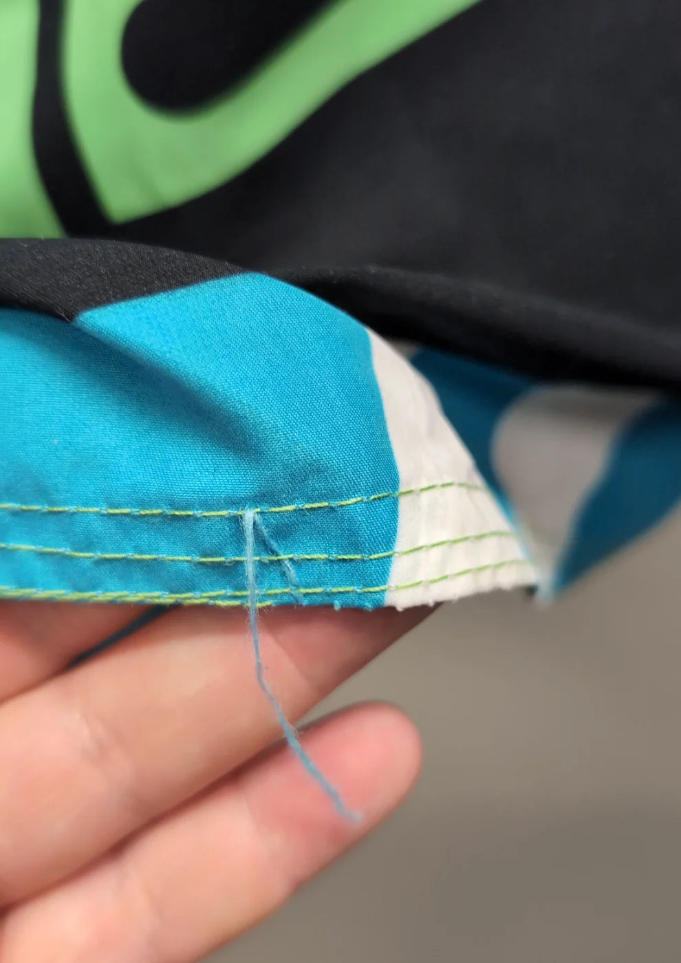 Quiksilver färgblock träningsshorts
