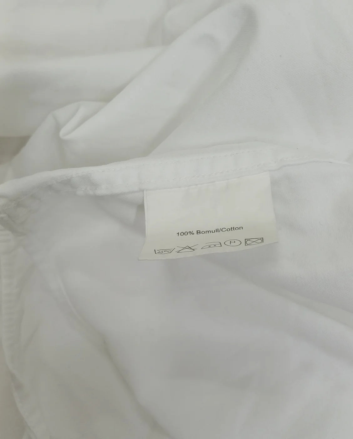 F S Finest Shirtmaker vit skjorta med modern passform