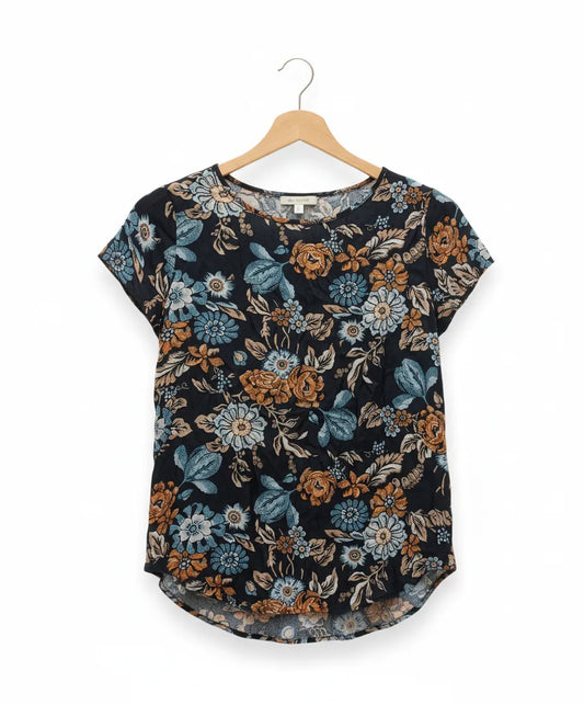 H&M blommig blus
