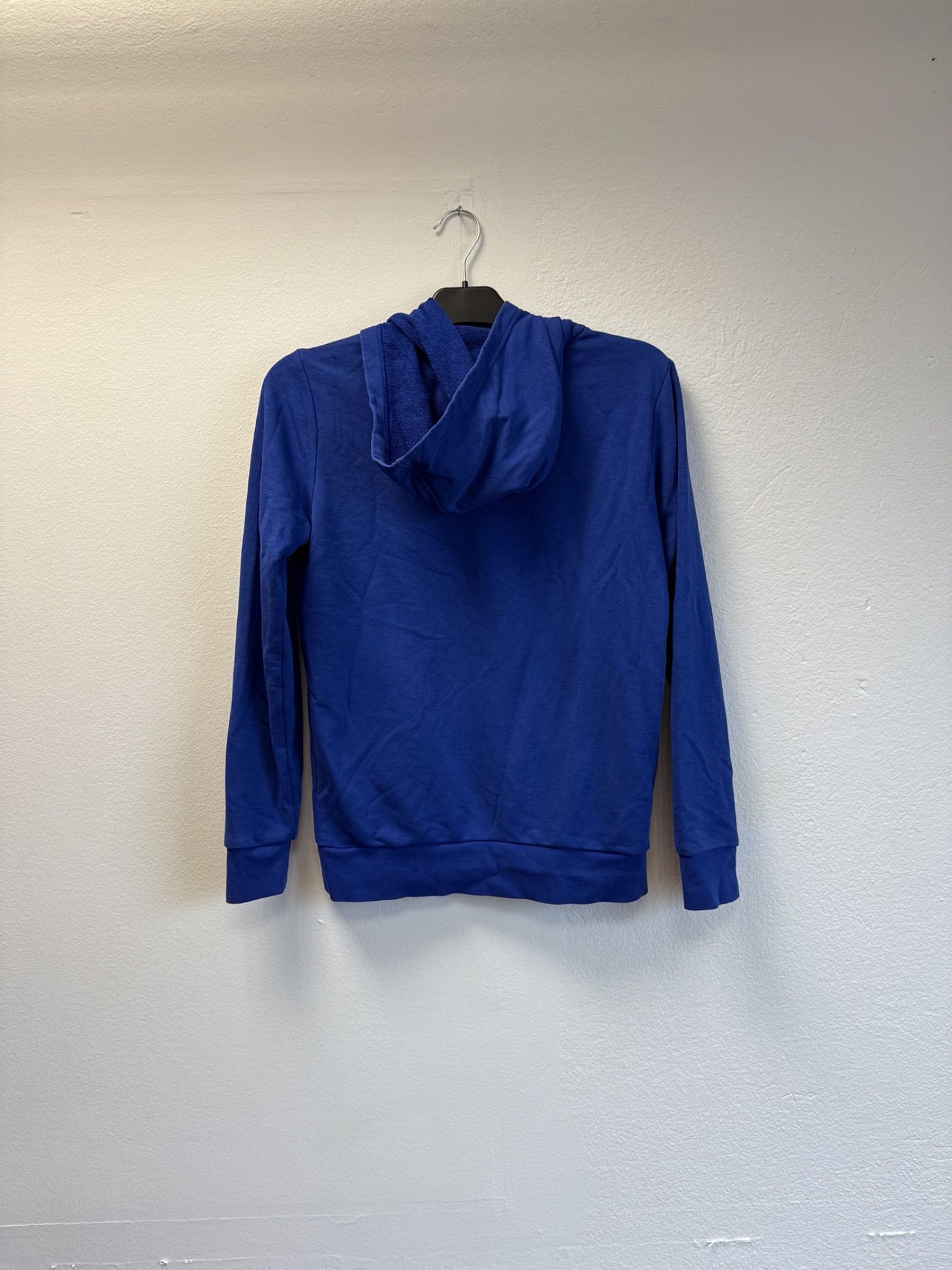 Adidas blå hoodie för barn med logga