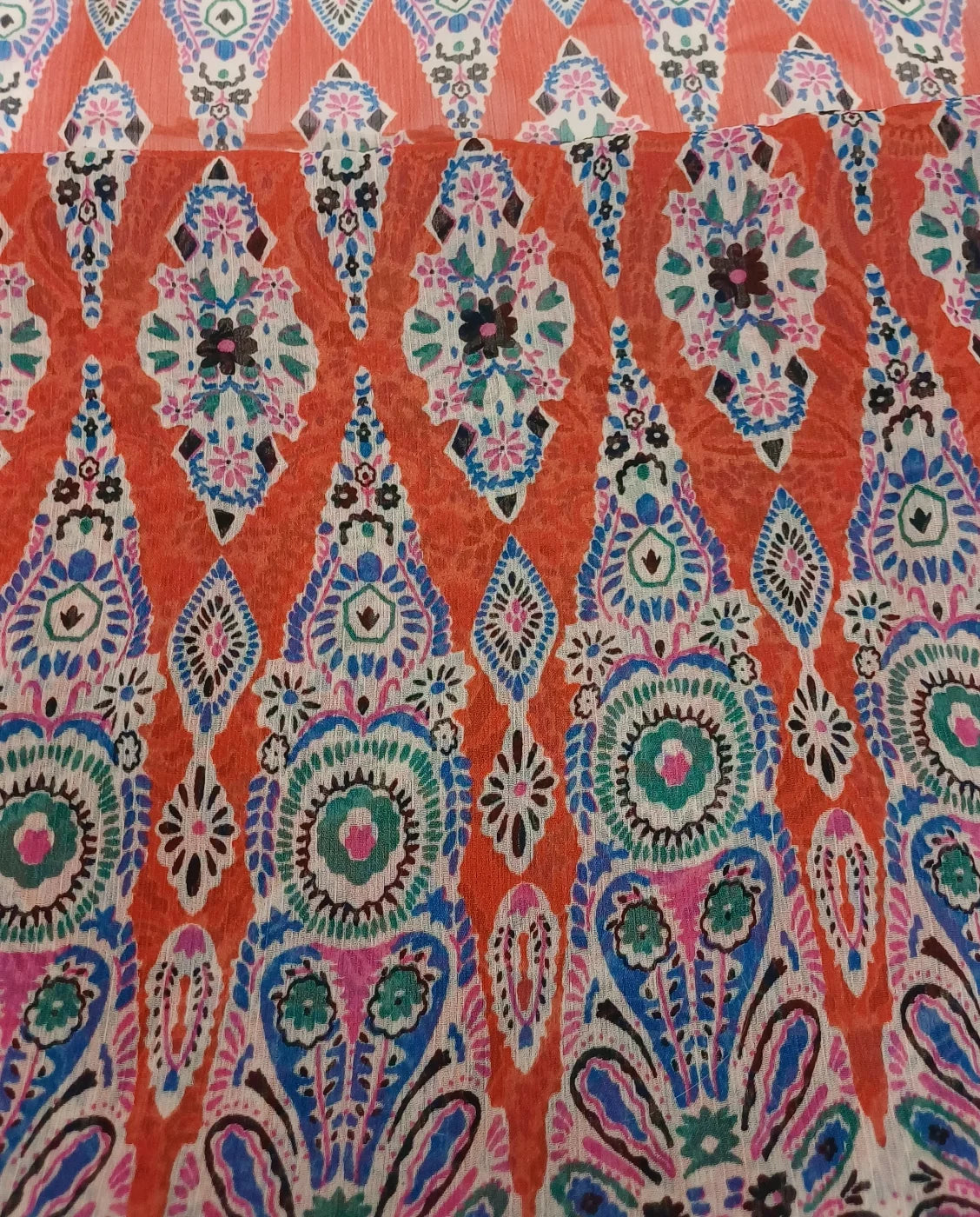VL mönstrad lätt scarf