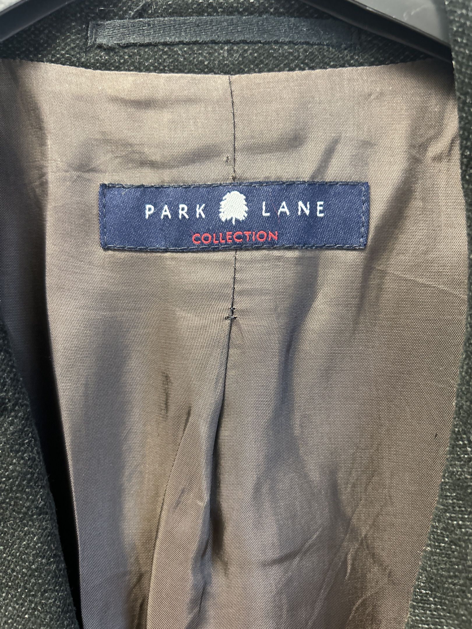 Park Lane Collection svart kavaj i canvastyg