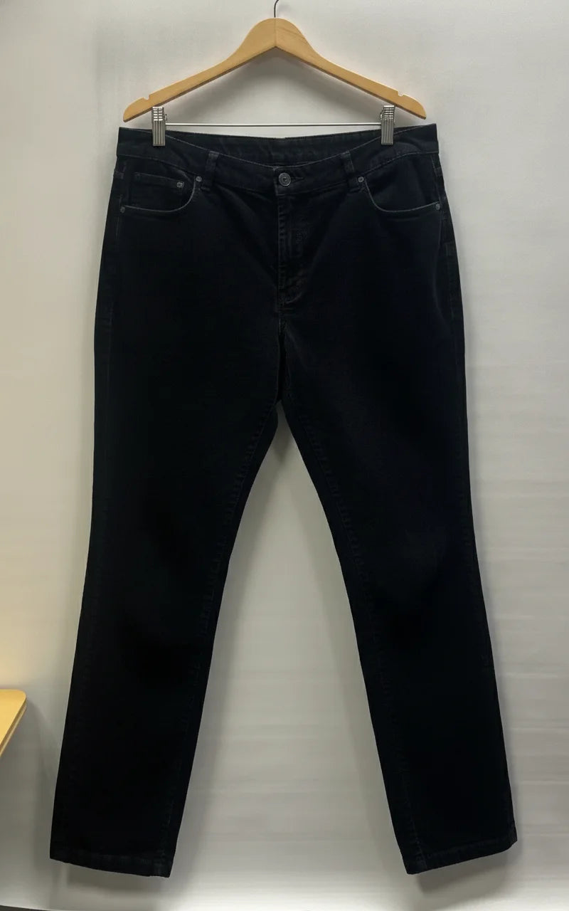 Gianini svarta sammetsjeans