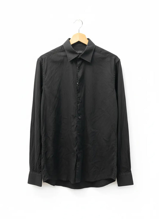 Eton slim fit svart skjorta