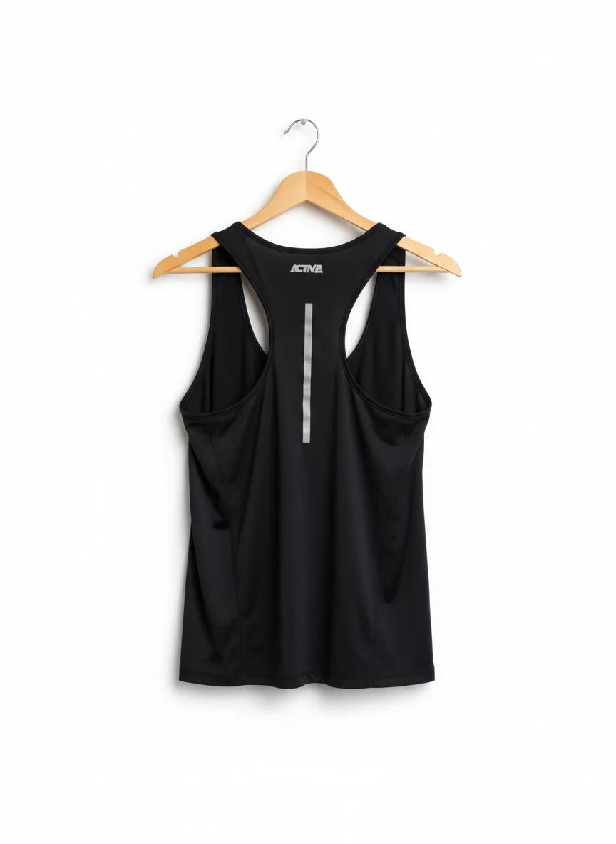 Gina Tricot svart racerback-linne