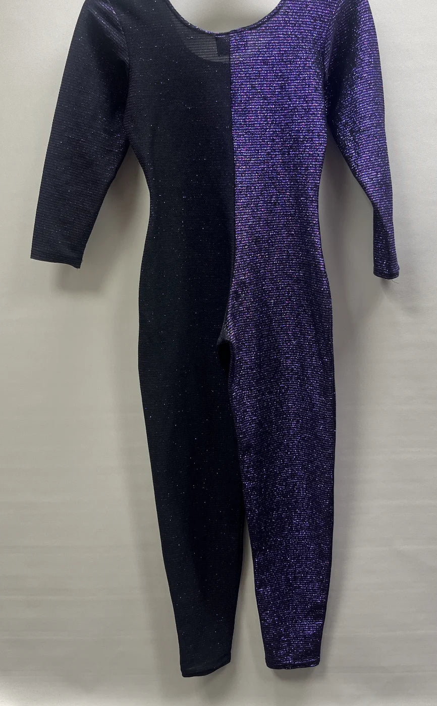 Body Talk glittrig färgblock bodysuit