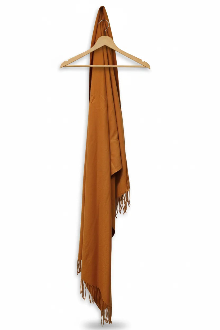 Ecenur pashminasjal med fransar