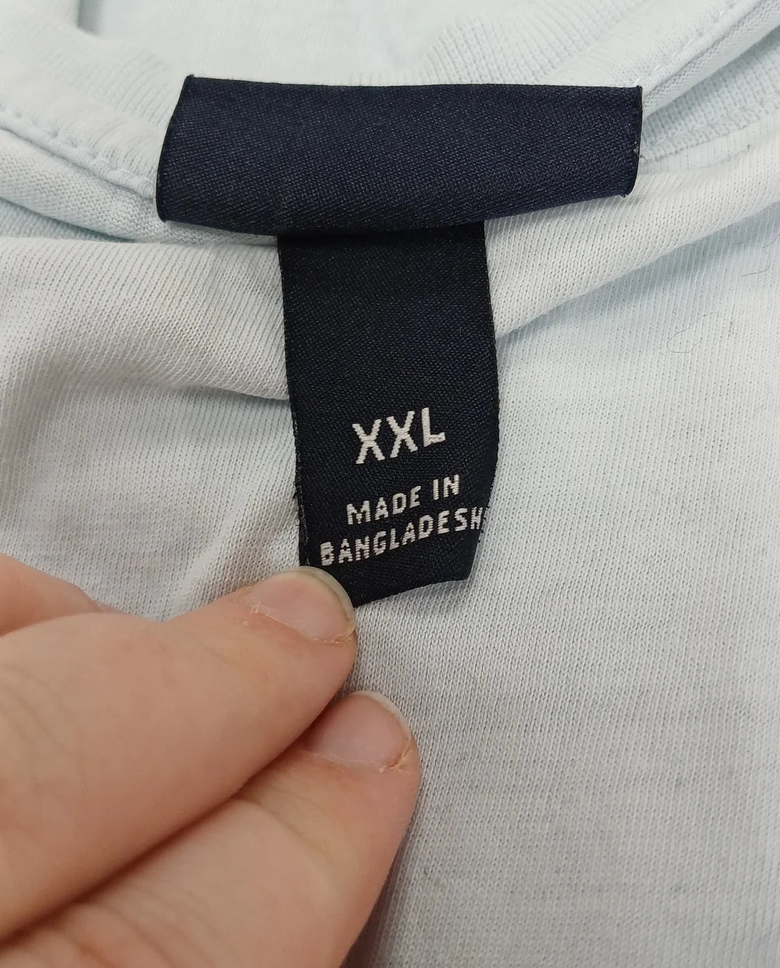 H&M L.O.G.G. ljusblå t-shirt XXL