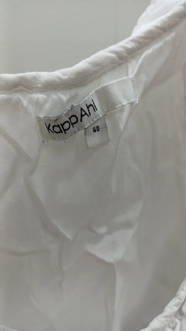 KappAhl vit volanglinne