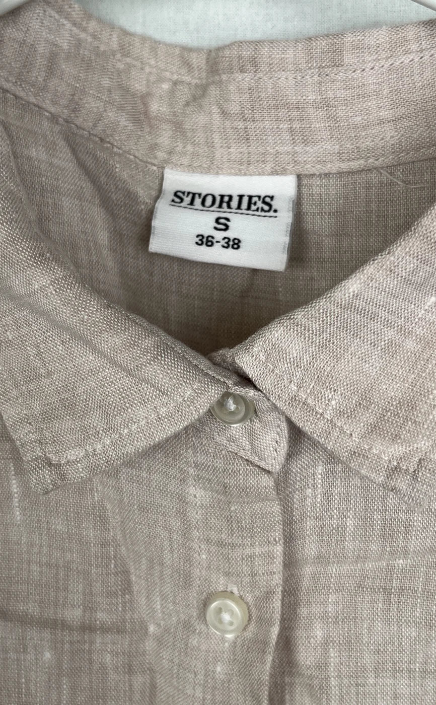 Stories ärmlös linneskjorta