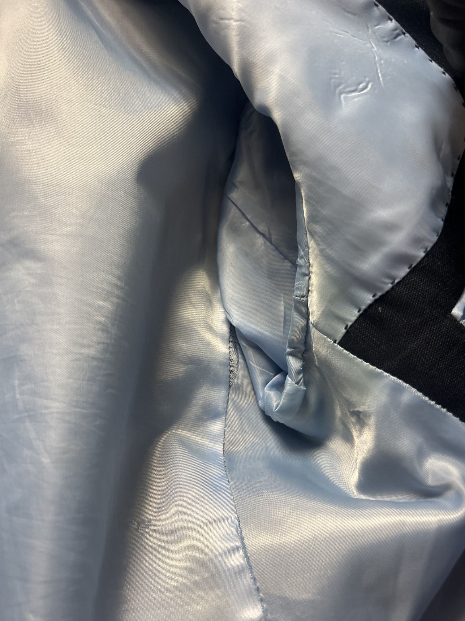 KGN Denim svart herrkavaj